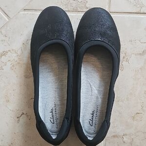 Clarks Women's Black Loafers